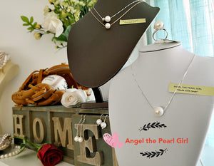 One Pearl Necklace - Angel the Pearl Girl