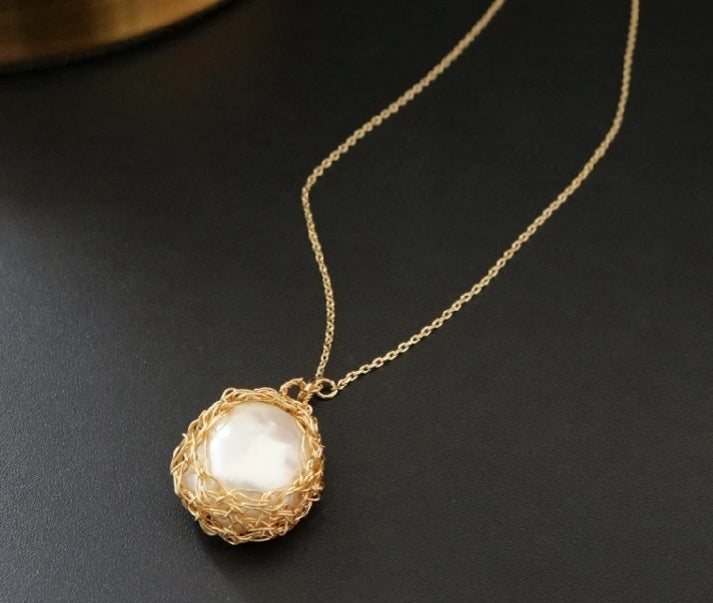 Baroque Pearl Necklace - Angel the Pearl Girl