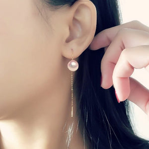 18K Akoya / Freshwater Pearl Earrings - Angel the Pearl Girl