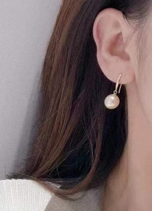 18K Southsea Golden Pearl Earring - Angel the Pearl Girl