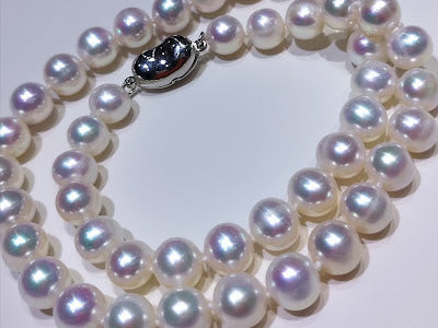 Classic Pearl Necklace 9mm - Angel the Pearl Girl