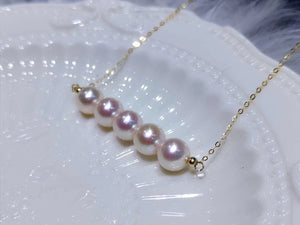 18K Akoya Pearl Necklace - Angel the Pearl Girl