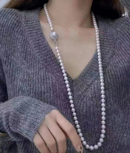 Long Pearl Necklaces - Angel the Pearl Girl